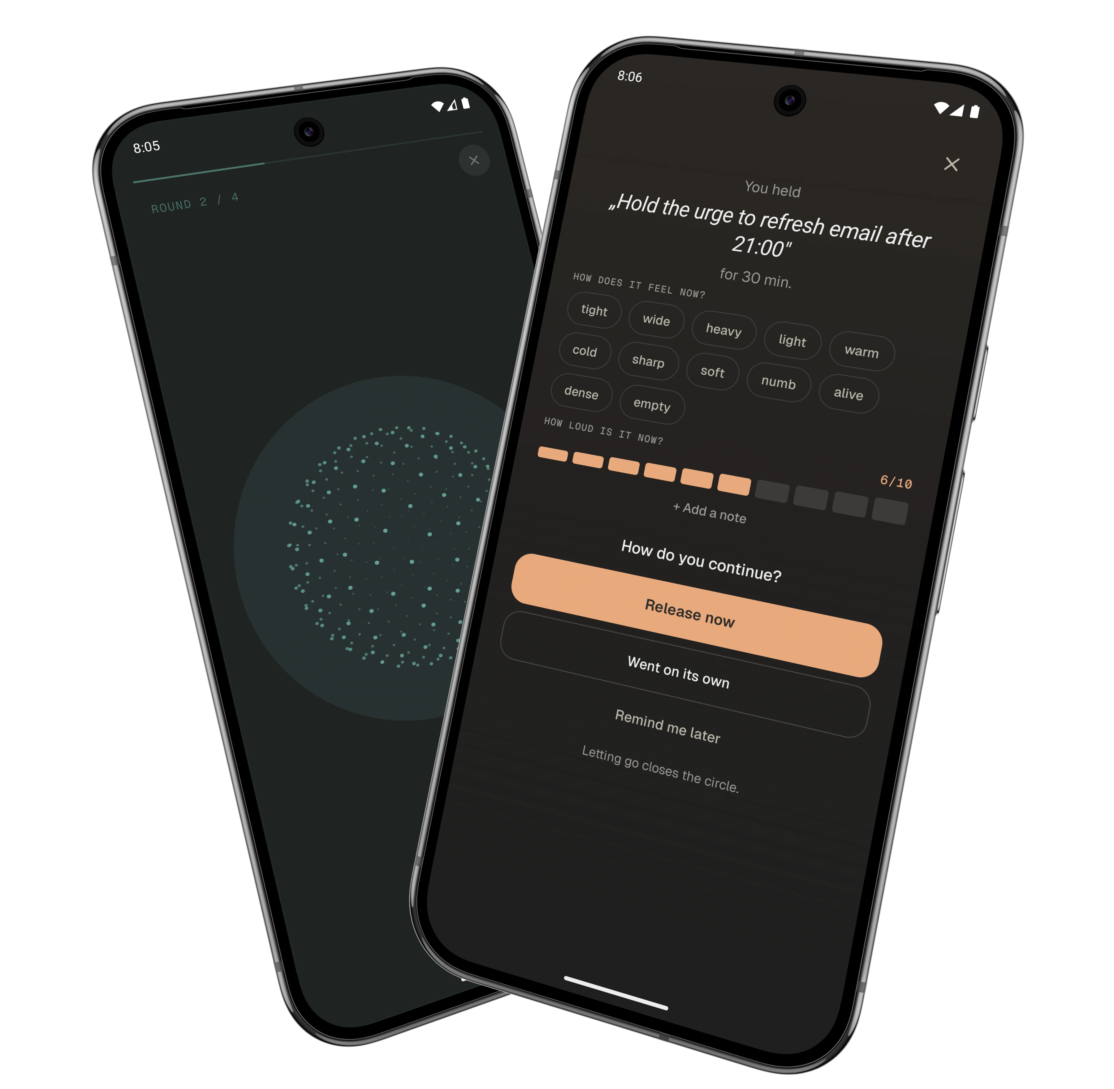 Evolvin focus and release session